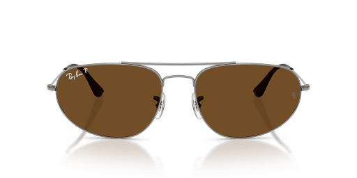 Ray-Ban 0RB3945 férfi szürke színű különleges formájú napszemüveg
