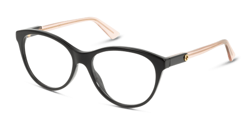 GUCCI GG0486O női fekete színű kerek formájú szemüveg