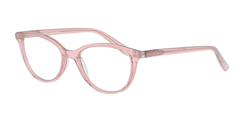 Unofficial UNOF0123 PP00 női rózsaszín színű mandula formájú szemüveg