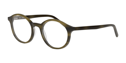 DbyD DBOF5033 EE00 női zöld színű kerek formájú szemüveg
