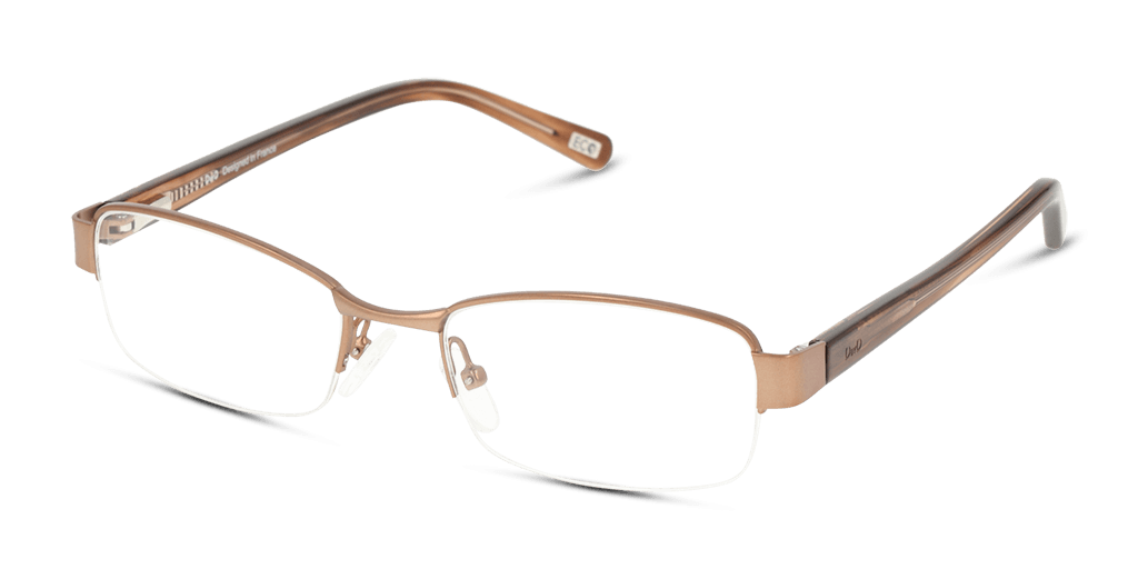 DbyD DBOF0023 női bézs színű téglalap formájú szemüveg