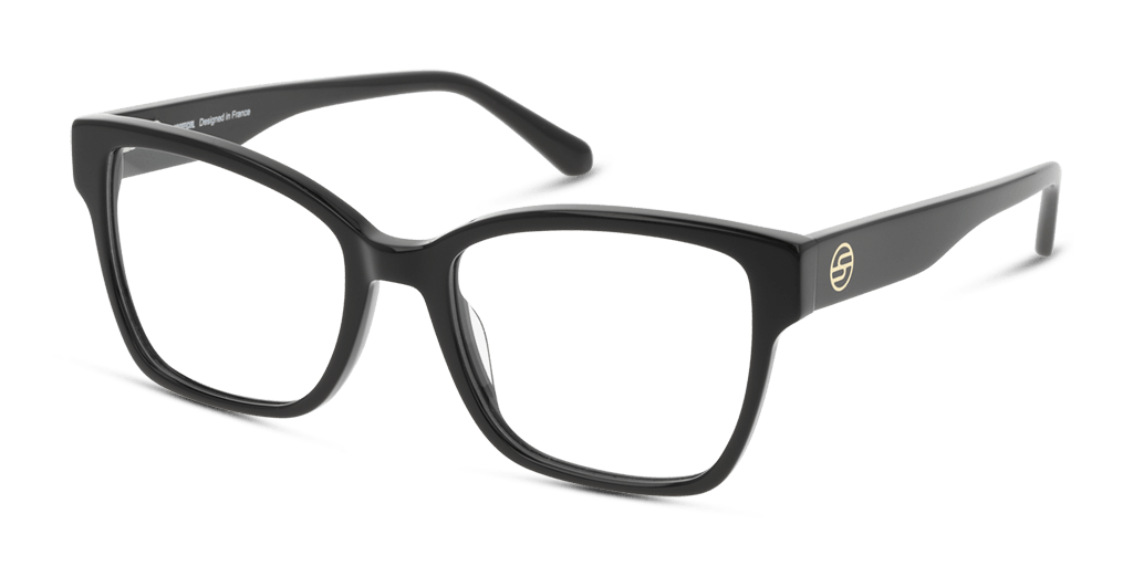 Unofficial UNOF0361 női fekete színű négyzet formájú szemüveg