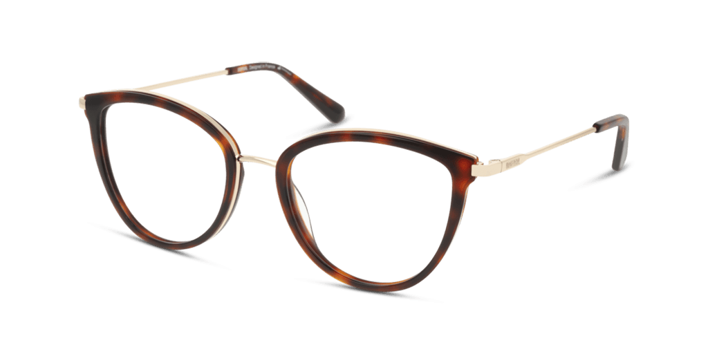 Unofficial UNOF0435 HD00 női havana színű macskaszem formájú szemüveg