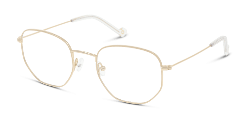Unofficial UNOF0444 FD00 női bézs színű hatszögletű formájú szemüveg