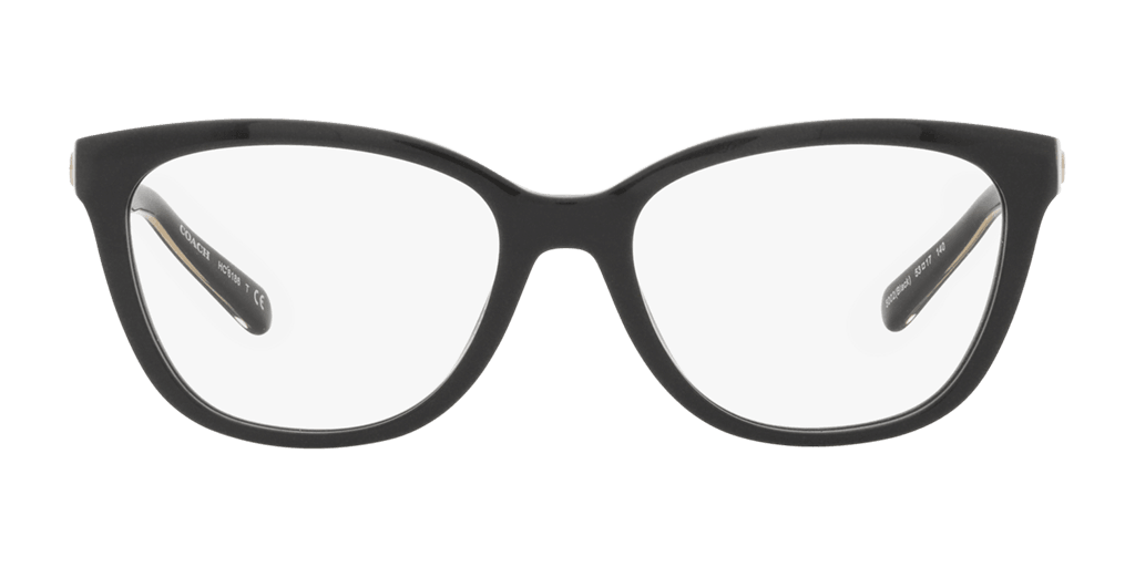 Coach HC6186 5002 női fekete színű négyzet formájú szemüveg