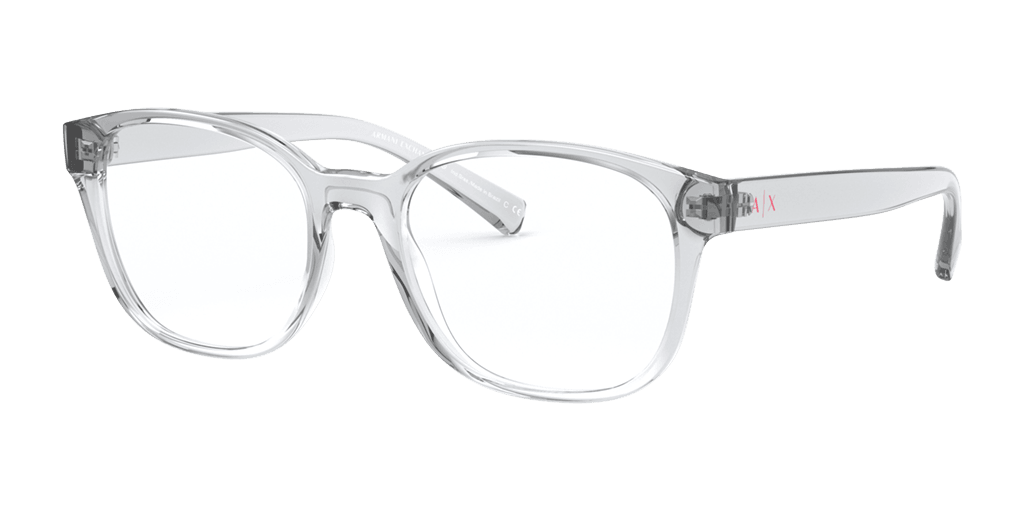 Armani Exchange AX3072 8235 női átlátszó színű téglalap formájú szemüveg