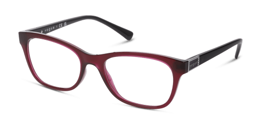 VOGUE VO5424B 2989 női átlátszó színű négyzet formájú szemüveg