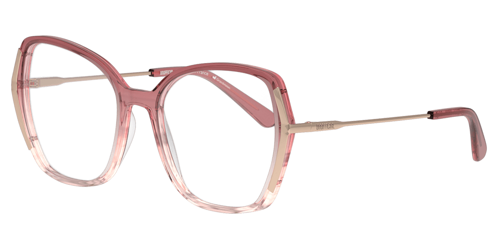 Unofficial UNOF0493 női rózsaszín színű macskaszem formájú szemüveg