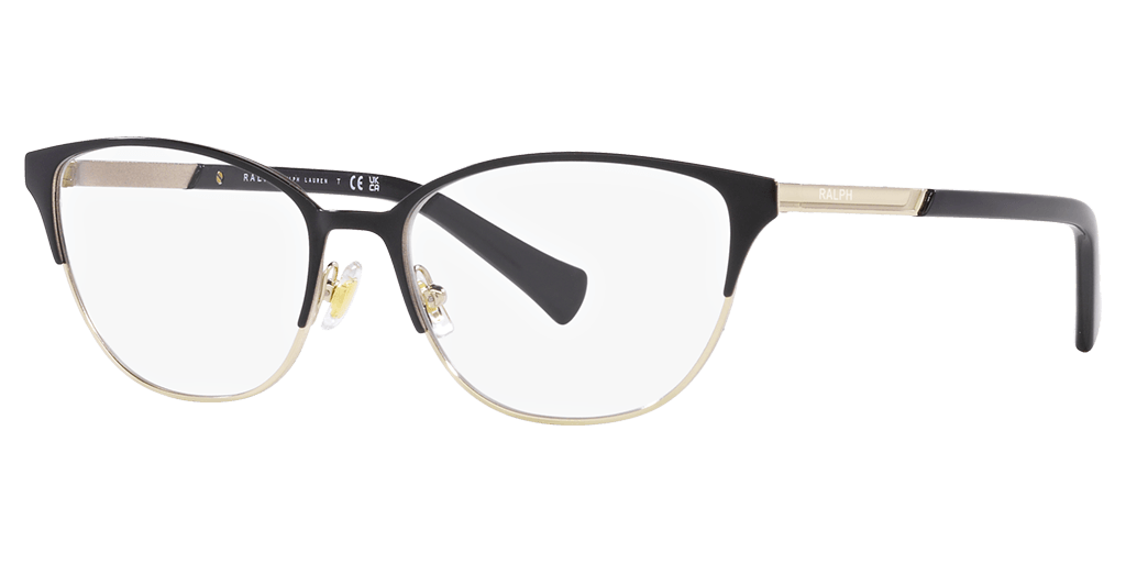 Ralph RA6055 9452 női fekete színű macskaszem formájú szemüveg