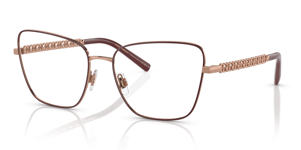 Dolce and Gabbana 0DG1346 női rózsaszín színű macskaszem formájú szemüveg