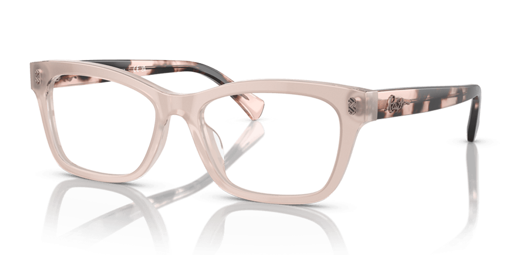 Ralph RA7154U 6119 női rózsaszín színű téglalap formájú szemüveg