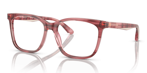 Emporio Armani 0EA3228 női piros színű négyzet formájú szemüveg
