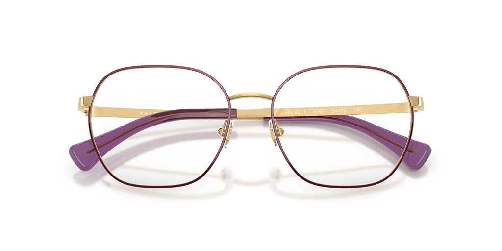 Ralph 0RA6051 női lila színű különleges formájú szemüveg