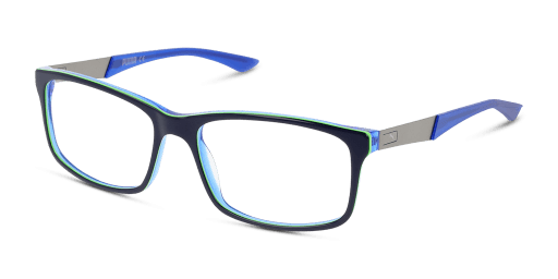 Puma PU0074O férfi kék színű téglalap formájú szemüveg