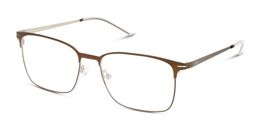 DbyD DBOM9020 férfi barna színű téglalap formájú szemüveg