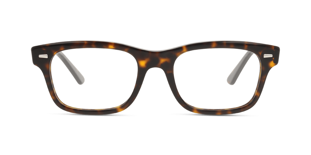 Ray-Ban RX5383 férfi havana színű téglalap formájú szemüveg