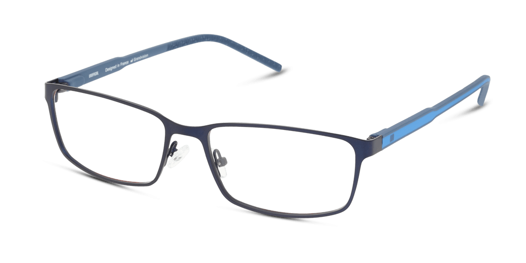 Unofficial UNOM0303 CC00 férfi kék színű téglalap formájú szemüveg