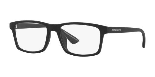 Armani Exchange AX3083U 8078 férfi fekete színű téglalap formájú szemüveg