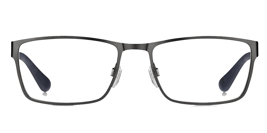 Tommy Hilfiger TH 1543 R80 férfi szürke színű téglalap formájú szemüveg