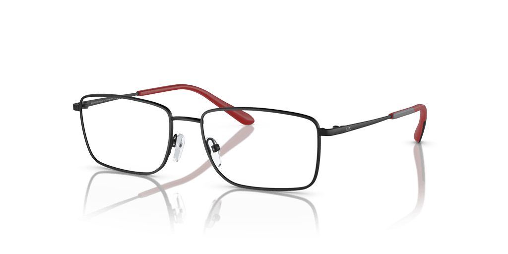 Armani Exchange AX1057 6000 férfi fekete színű téglalap formájú szemüveg