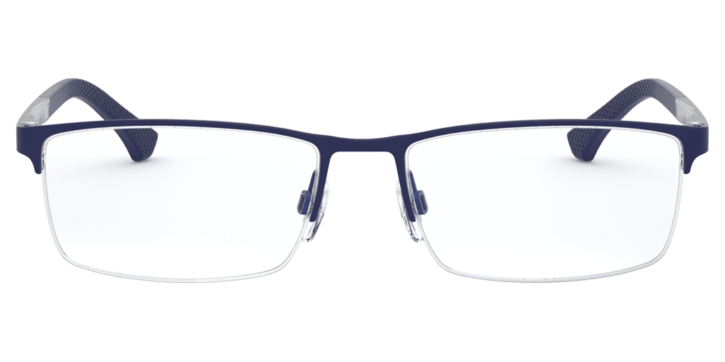 Emporio Armani 0EA1041 férfi kék színű téglalap formájú szemüveg