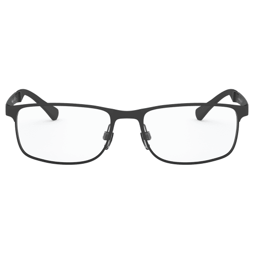 Emporio Armani 0EA1112 férfi fekete színű téglalap formájú szemüveg