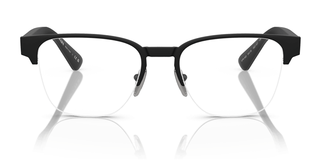 Prada 0PR A52V férfi fekete színű négyzet formájú szemüveg