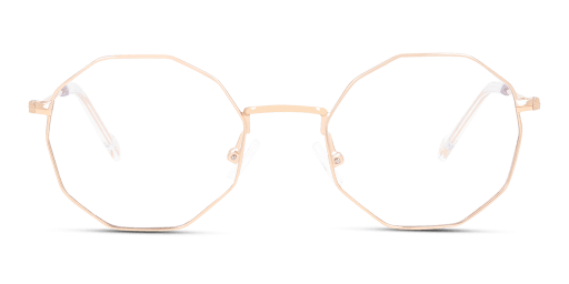 Unofficial UNOT0070 PP00 gyermek rózsaszín színű hatszögletű formájú szemüveg