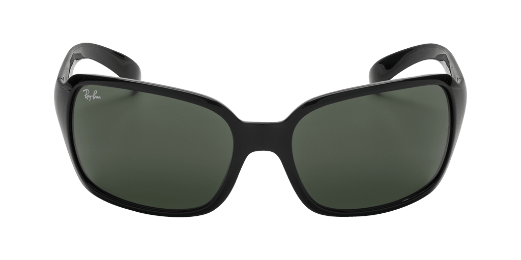 Ray-Ban RB4068 601 női fekete színű téglalap formájú napszemüveg