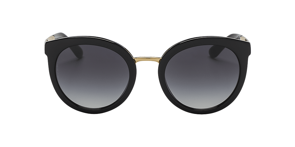 Dolce and Gabbana DG4268 501/8G női fekete színű kerek formájú napszemüveg