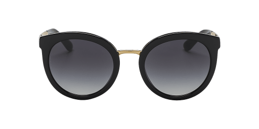 Dolce and Gabbana DG4268 501/8G női fekete színű kerek formájú napszemüveg