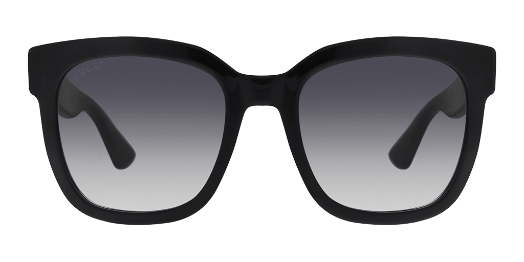GUCCI GG0034SN 002 női fekete színű téglalap formájú napszemüveg