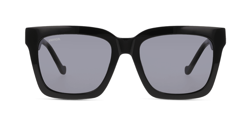 Unofficial UNSF0149 BBG0 női fekete színű négyzet formájú napszemüveg