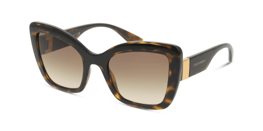 Dolce and Gabbana DG6170 330613 női havana színű macskaszem formájú napszemüveg