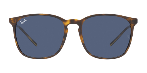 Ray-Ban RB4387 női havana színű négyzet formájú napszemüveg