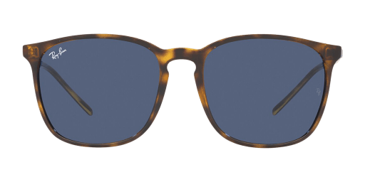 Ray-Ban RB4387 710/80 női havana színű négyzet formájú napszemüveg