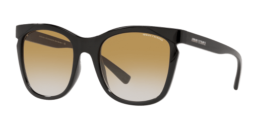 Armani Exchange AX4109S 815813 női fekete színű különleges formájú napszemüveg