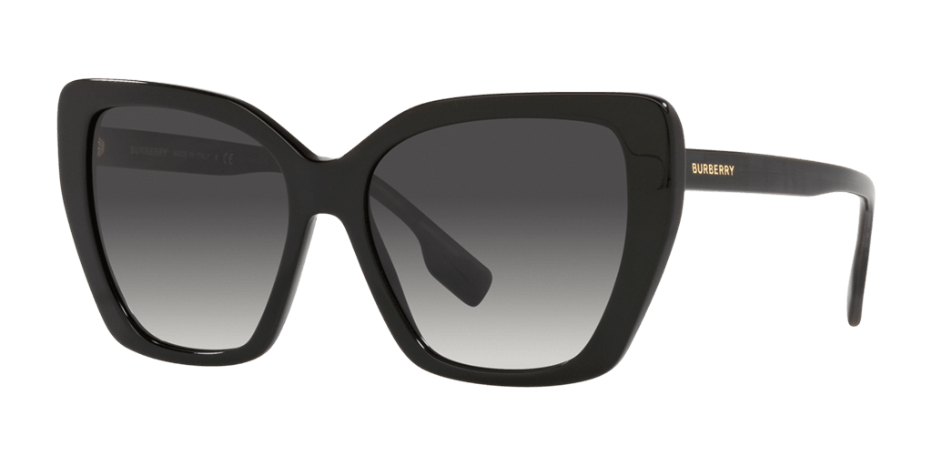 Burberry 0BE4366 női fekete színű macskaszem formájú napszemüveg