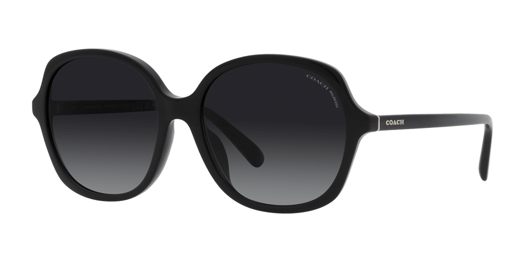 Coach HC8360U 5002T3 női fekete színű négyzet formájú napszemüveg