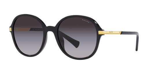 Ralph RA5297U 50018G női fekete színű kerek formájú napszemüveg