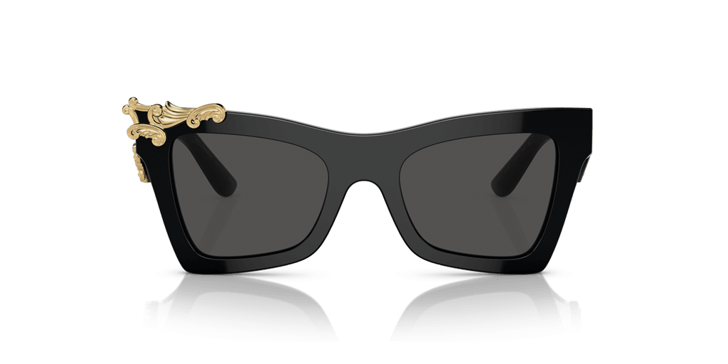 Dolce and Gabbana DG4434 501/87 női fekete színű macskaszem formájú napszemüveg