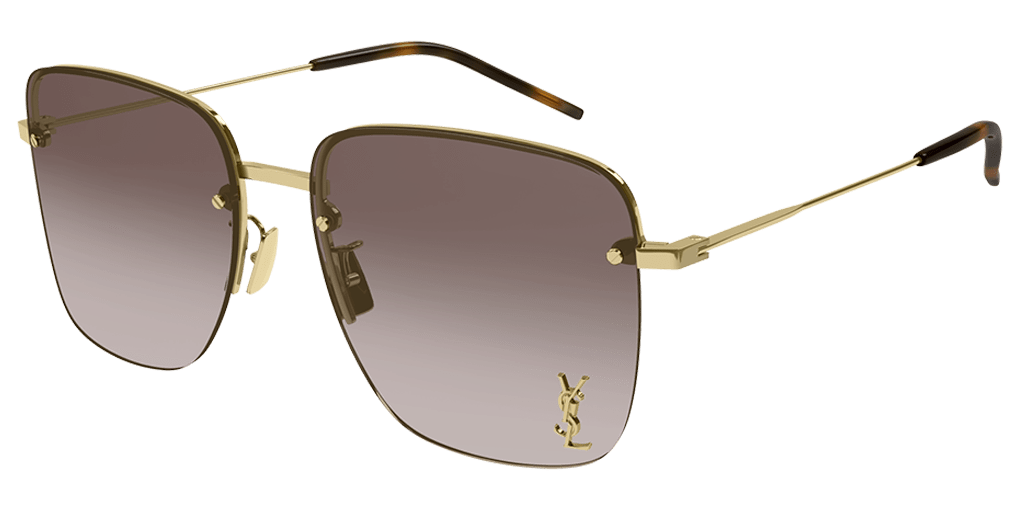 Saint Laurent SL 312 M női arany színű macskaszem formájú napszemüveg
