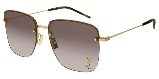 Saint Laurent SL 312 M női arany színű macskaszem formájú napszemüveg