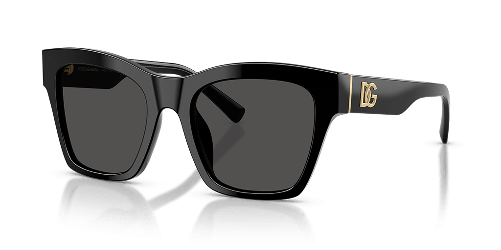 Dolce and Gabbana 0DG4512 női fekete színű négyzet formájú napszemüveg