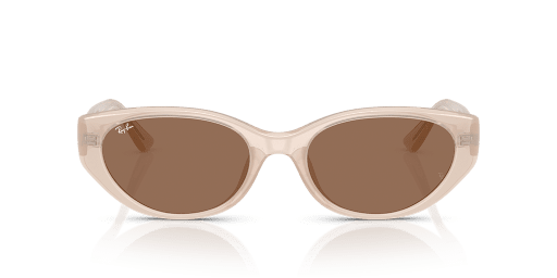 Ray-Ban 0RB4457D női fehér színű négyzet formájú napszemüveg