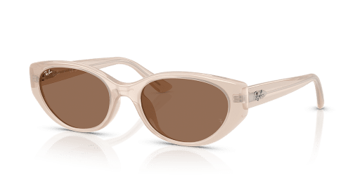 Ray-Ban 0RB4457D női fehér színű négyzet formájú napszemüveg