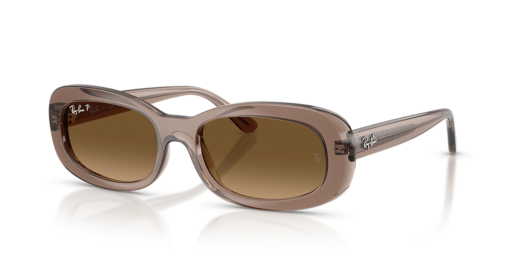 Ray-Ban 0RB2221 női transzparens színű ovális formájú napszemüveg