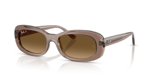 Ray-Ban 0RB2221 női transzparens színű ovális formájú napszemüveg