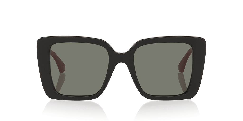 GUCCI GG1861S-001 női fekete színű téglalap formájú napszemüveg