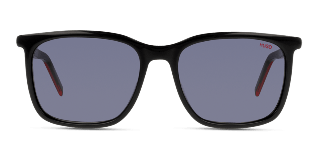 Hugo HG 1027/S férfi fekete színű téglalap formájú napszemüveg